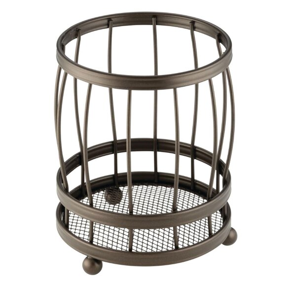 Bronze Metal Utensil Holder by iDesign - Picture 2 of 4